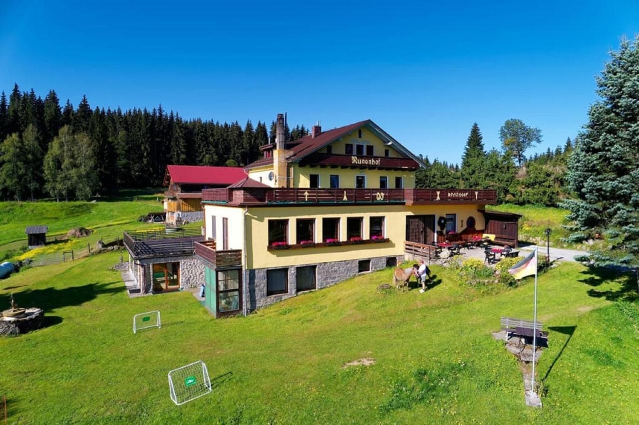 Bauernhofpension Runenhof Haidmühle Buitenkant foto