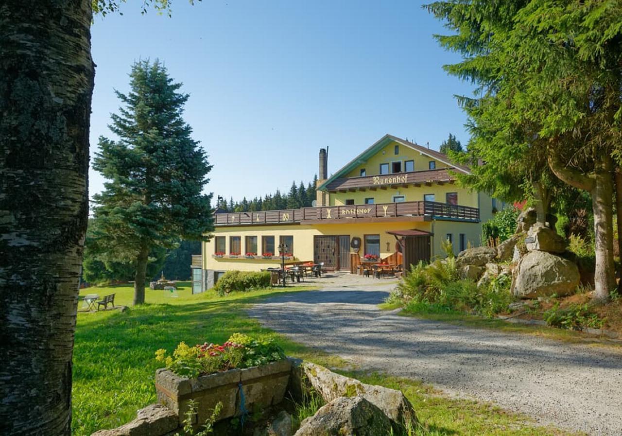 Bauernhofpension Runenhof Haidmühle Buitenkant foto